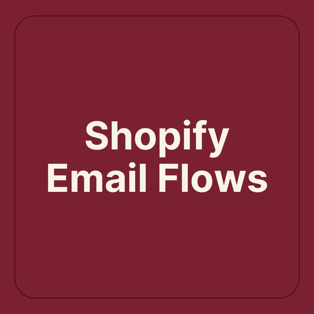 Shopify Email Flow Setup